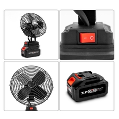 Máy Cưa Xích Dùng Pin Monteri, Máy Cưa Cầm Tay Chuẩn Pin 10 Cell, Công Suất Lớn