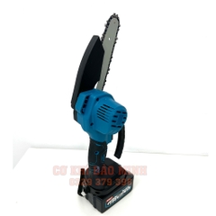 Quạt Tích Điện Lồng Sắt Đế Pin Makita 21V - Sử Dụng Liên Tục 4 - 6 iếng, Kích Thước 8 Inch.