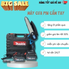 Quạt Tích Điện Lồng Sắt Đế Pin Makita 21V - Sử Dụng Liên Tục 4 - 6 iếng, Kích Thước 8 Inch.
