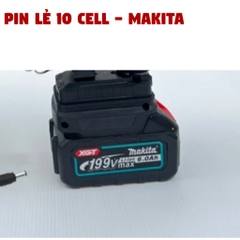 Quạt Tích Điện Lồng Sắt Đế Pin Makita 21V - Sử Dụng Liên Tục 4 - 6 iếng, Kích Thước 8 Inch.