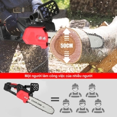 Quạt Tích Điện Lồng Sắt Đế Pin Makita 21V - Sử Dụng Liên Tục 4 - 6 iếng, Kích Thước 8 Inch.