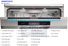 Máy rửa bát BOSCH SMS8TCI01E