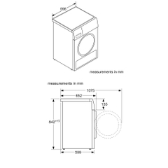 Máy sấy quần áo BOSCH WTN84201MY