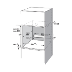 Lò nướng kết hợp hấp âm tủ HAFELE HSO - 8T72A