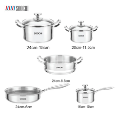 Bộ nồi 5 món SOOCHI SC 88 Pro