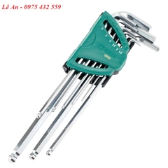Bộ lục giác bi loại dài 9 chi tiết SATA 09101