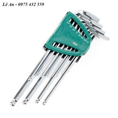 Bộ lục giác bi hệ inch 12 chi tiết SATA 09102