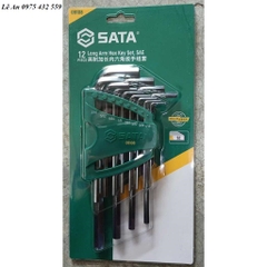 Bộ lục giác hệ inch 12 chi tiết SATA 09108
