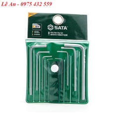 Bộ Lục Giác Mini Hệ Mét 8 Chi Tiết SATA 09119