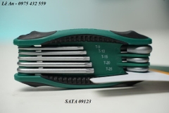 Bộ lục giác gập hoa thị 8 chi tiết SATA 09123