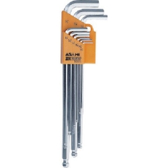 Bộ lục giác bi hệ inch 9 chi tiết ASAHI AQSE910