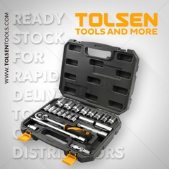 BỘ TÍP 1/2" TOLSEN 15139