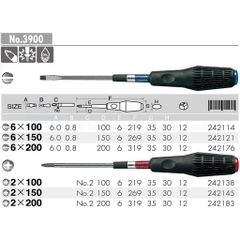 Tô vít cán mềm đàn hồi ANEX No.3900-6x100