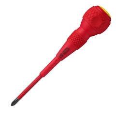 Tô vít 4 cạnh cán tròn cách điện 1000V VESSEL 200+2x100