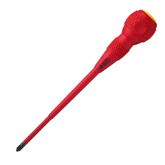 Tô vít 4 cạnh cán tròn cách điện 1000V VESSEL 200+2x150