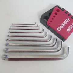 Bộ lục giác thường ngắn 2 đầu cong 1.5-10mm  ASAHI DZS0910