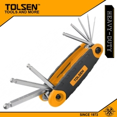 BỘ LỤC GIÁC 8 CÂY ĐẦU BI TOLSEN 20068