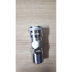 Đầu nối khí nén nhật ren 1/2″ NKC NL-24SM