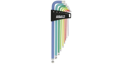 Bộ lục giác bi hệ mét 9 chi tiết, 1.5-10mm,  ASAHI AQUS910