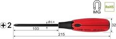 Tô vít đóng 4 cạnh cán siêu êm VESSEL No.730+2x100
