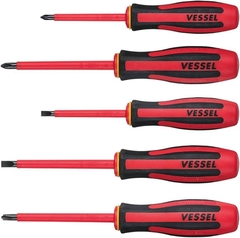 Tô vít 2 cạnh cách điện VDE 1000V VESSEL No.960 -1.2x8x150