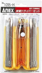 Bộ bút thử điện 6 mũi điện áp cao(H) ANEX No.1095-H