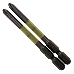 Vỉ 2 Mũi vặn vít 1 đầu có từ tính  ANEX ABRD-2082
