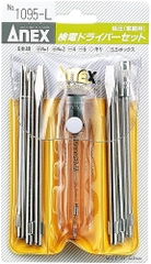 Bộ bút thử điện 6 mũi điện áp thấp(L) ANEX No.1095-L