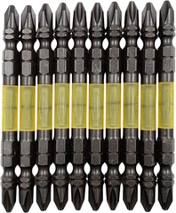 Vỉ 10 Mũi vặn vít 2 đầu có từ tính  ANEX ABR-14M+2x85