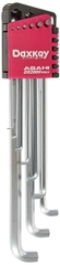 Bộ lục giác thường dài 2 đầu cong 1.5-10mm   ASAHI DYS0910