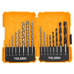 BỘ 16 MŨI KHOAN GỖ - TƯỜNG - SẮT TOLSEN 75628