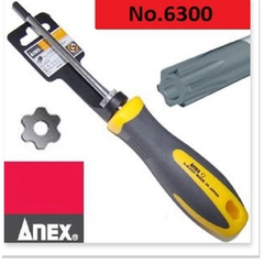 Tô vít hoa thị có lỗ ANEX No.6300-T25x100