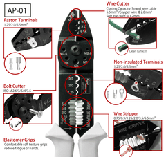 Kìm điện đa năng Tsunoda AP-01
