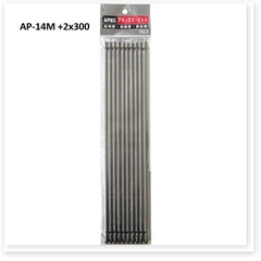 Vỉ 10 mũi vít 2 đầu có từ tính ANEX AP-14M+2x300