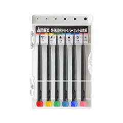 Bộ 6 tô vít sửa chữa điện tử ANEX No.3476