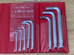 Bộ lục giác bi loại ngắn 3-14mm  ASAHI AZS0810