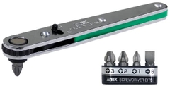 Bộ tay vặn và mũi vít dùng trong góc hẹp ANEX No.425-5B