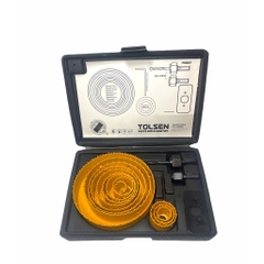 BỘ 16 VÒNG KHOÉT LỖ LỚN TOLSEN 75867