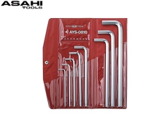 Bộ lục giác thường dài 3-14mm  ASAHI AYS0810