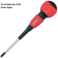Tô vít 4 cạnh có từ tính ANEX No.7700+1x100