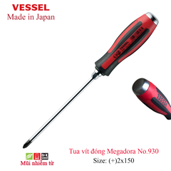 Tô vít đóng 4 cạnh VESSEL No.930+2x150
