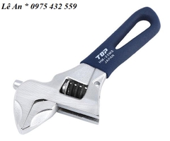 Mỏ lết thường miệng rộng mini TOP KOGYO HM-25MSNB (Japan)