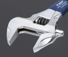 Mỏ lết thường miệng rộng mini TOP KOGYO HM-25MSNB (Japan)