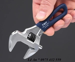 Mỏ lết thường miệng rộng mini TOP KOGYO HM-25MSNB (Japan)