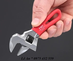 Mỏ lết thường miệng rộng mini TOP KOGYO HM-25MSR (Japan)