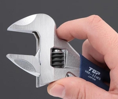 Mỏ lết thường miệng rộng mini TOP KOGYO HM-32MSNB (Japan)