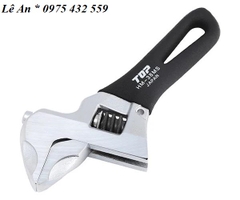 Mỏ lết thường miệng rộng mini TOP KOGYO HM-38MSBK (Japan)