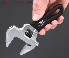 Mỏ lết thường miệng rộng mini TOP KOGYO HM-38MSBK (Japan)