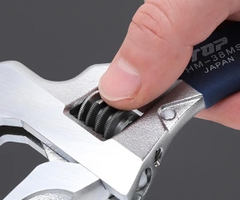 Mỏ lết thường miệng rộng mini TOP KOGYO HM-38MSNB (Japan)
