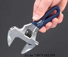Mỏ lết thường miệng rộng mini TOP KOGYO HM-38MSNB (Japan)